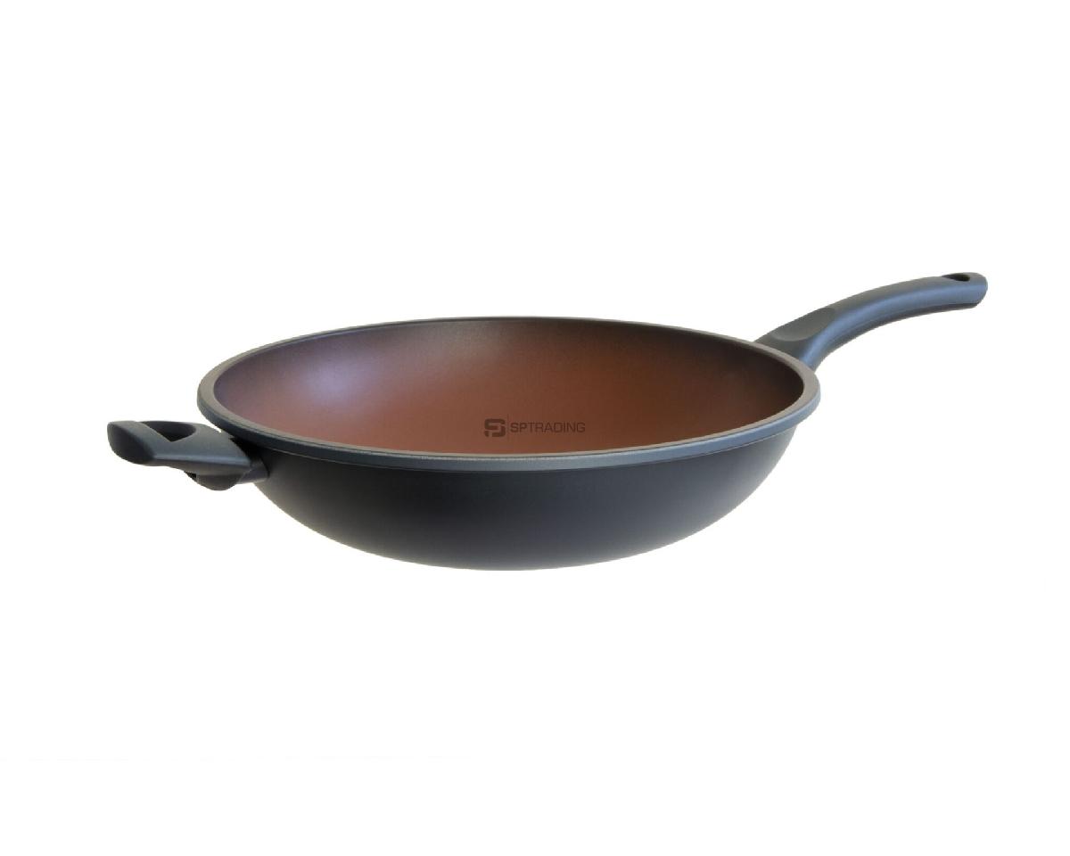 DOMO panvica Wok Terracotta EVO 32 cm